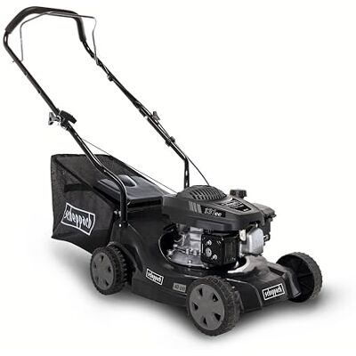 Scheppach MP132-40B Benzin Rasenmäher Black Edition für Rasenflächen bis 600m² Schnittbreite 40cm Leistung 3,3PS Schnitthöhenverstellung in 3 Stufen (30-66mm) Fangbox 35L Hubraum 131cm³ Scheppach MP132-40B Benzin Rasenmäher Black Edition für Rasenflächen bis 600m² Schnittbreite 40cm Leistung 3,3PS Schnitthöhenverstellung in 3 Stufen (30-66mm) Fangbox 35L Hubraum 131cm³
