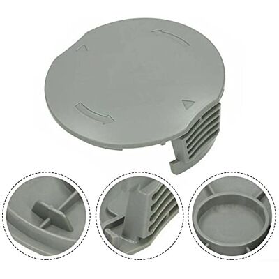 QOXEZY 1/2/4/6 Stück Rasentrimmer-Spulenabdeckung, Ersatz-Trimmerkappe für Bosch Easygrass Cut 18-230 18-26 18-260 23 26 Part F016F05320, Rasentrimmer-Spulenkopfabdeckung QOXEZY 1/2/4/6 Stück Rasentrimmer-Spulenabdeckung, Ersatz-Trimmerkappe für Bosch Easygrass Cut 18-230 18-26 18-260 23 26 Part F016F05320, Rasentrimmer-Spulenkopfabdeckung