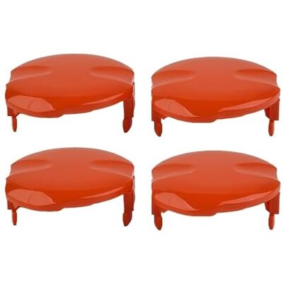 Zhanhai 2/4 x Rasentrimmer-Spulenabdeckung, passend für Flymo Contour 500, 600, 700 FLY060 Rasentrimmer-Spulenabdeckung, Ersatzteile (4 Stück) Zhanhai 2/4 x Rasentrimmer-Spulenabdeckung, passend für Flymo Contour 500, 600, 700 FLY060 Rasentrimmer-Spulenabdeckung, Ersatzteile (4 Stück)