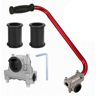 Generic Zusatzgriff für Rasentrimmer, multifunktionaler Griff für Gartengeräte ergonomischer rutschfester Handgriff, passend für Schäfte mit 26 mm und 28 mm Durchmesser Generic Zusatzgriff für Rasentrimmer, multifunktionaler Griff für Gartengeräte ergonomischer rutschfester Handgriff, passend für Schäfte mit 26 mm und 28 mm Durchmesser