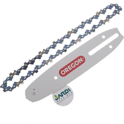 Jardiaffaires Oregon Sägeblatt 20°cm 084MLEA041/505051 + Kette Pro 3/8 Mini Jardiaffaires Oregon Sägeblatt 20°cm 084MLEA041/505051 + Kette Pro 3/8 Mini