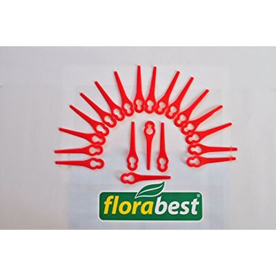 Florabest 20 Rasentrimmer Ersatzmesser Messer aus hochwertigem Kunststoff für Akku Trimmer FRT 18 A .. ART 26 Florabest 20 Rasentrimmer Ersatzmesser Messer aus hochwertigem Kunststoff für Akku Trimmer FRT 18 A .. ART 26
