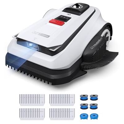 ECOVACS GOAT A1600 LiDAR PRO Care Kit Mähroboter ohne Begrenzungskabel, 1.600 m², 360° Dual-LiDAR-Navigation, automatische Kartierung, KI-3D-Hindernisvermeidung, superschnelles Laden, 50 % Steigung ECOVACS GOAT A1600 LiDAR PRO Care Kit Mähroboter ohne Begrenzungskabel, 1.600 m², 360° Dual-LiDAR-Navigation, automatische Kartierung, KI-3D-Hindernisvermeidung, superschnelles Laden, 50 % Steigung