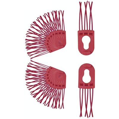FANZTOOL Ersatzmesser-Set Rasentrimmer-Zubehör Rasentrimmermesser für 20V Rasentrimmer 20Stk. (Fugenbürste) FANZTOOL Ersatzmesser-Set Rasentrimmer-Zubehör Rasentrimmermesser für 20V Rasentrimmer 20Stk. (Fugenbürste)