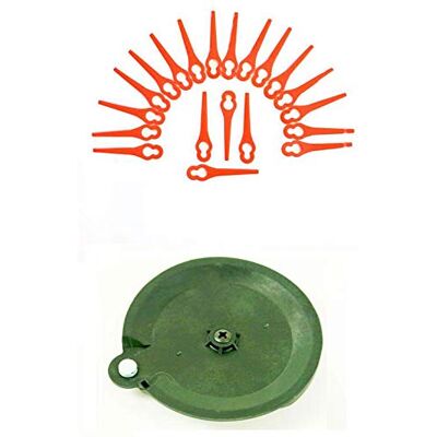 Florabest 20 Messer & 1 Schneidscheibe LIDL Akku Rasentrimmer Fat 18 B2 IAN 71315 Florabest 20 Messer & 1 Schneidscheibe LIDL Akku Rasentrimmer Fat 18 B2 IAN 71315