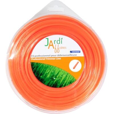 Jardiaffaires Faden für Motorsense, Stern, Profi-Qualität, 4,4 mm x 25 m Jardiaffaires Faden für Motorsense, Stern, Profi-Qualität, 4,4 mm x 25 m
