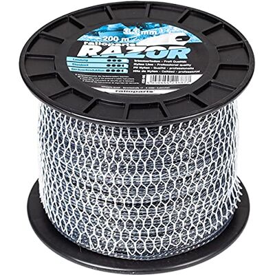 Ratioparts Razor Nylonfaden 3,3 mm 200 m Trimmerfaden 5-Kant gedreht Mähfaden Ratioparts Razor Nylonfaden 3,3 mm 200 m Trimmerfaden 5-Kant gedreht Mähfaden