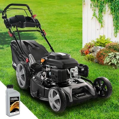 BRAST Benzin Rasenmäher mit Antrieb 5,2kW (7PS) 55cm Schnittbreite viele Modelle TÜV 30-80mm Schnitthöhe 60L Fangkorb 4 Takt OHV Motor Stahlgehäuse BRAST Benzin Rasenmäher mit Antrieb 5,2kW (7PS) 55cm Schnittbreite viele Modelle TÜV 30-80mm Schnitthöhe 60L Fangkorb 4 Takt OHV Motor Stahlgehäuse