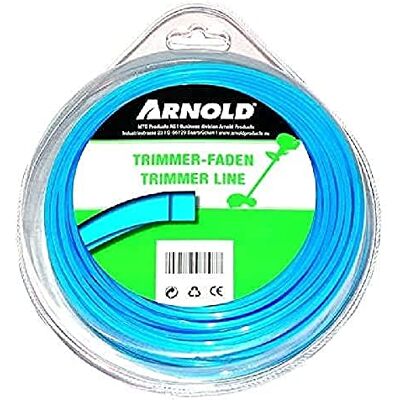 ARNOLD Copolymer Trimmerfaden, 4-Kant 1,6 mm, 83 m; 1082-U1-0048, Schwarz ARNOLD Copolymer Trimmerfaden, 4-Kant 1,6 mm, 83 m; 1082-U1-0048, Schwarz