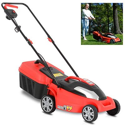 Hecht (NEU) Elektrorasenmäher Mäher mit 1400 Watt Elektro Motor und 34 cm Schnittbreite für schöne gepflegte Rasenflächen im Garten bis 600 m2 Elektro rasenmäher Hecht (NEU) Elektrorasenmäher Mäher mit 1400 Watt Elektro Motor und 34 cm Schnittbreite für schöne gepflegte Rasenflächen im Garten bis 600 m2 Elektro rasenmäher