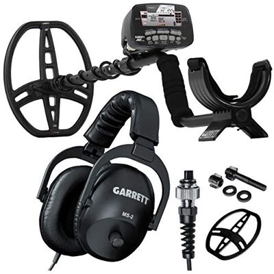 Garrett Metal Detectors Garrett AT PRO Metalldetektor mit Proformance DD Tauchspule, Spulenabdeckung und MS-2 Stereo-Kopfhörern für Erwachsene, Schatzsucher Garrett Metal Detectors Garrett AT PRO Metalldetektor mit Proformance DD Tauchspule, Spulenabdeckung und MS-2 Stereo-Kopfhörern für Erwachsene, Schatzsucher