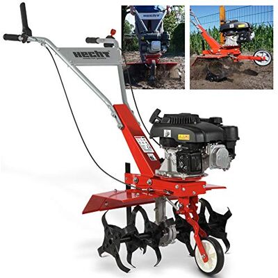 Hecht Benzin Motorhacke 4,08 PS – 60 cm Gartenfräse 4-Takt Bodenfräse mit 24 Messern und 60 cm Arbeitsbreite – zum Umgraben, Lockern und Kultivieren von Boden Hecht Benzin Motorhacke 4,08 PS – 60 cm Gartenfräse 4-Takt Bodenfräse mit 24 Messern und 60 cm Arbeitsbreite – zum Umgraben, Lockern und Kultivieren von Boden