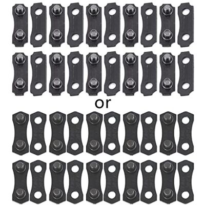 Generic KANEIDALINNA Sägekette 10 Sets Alu-Kettensägeketten-Joiner Link Preset Straps 3/8'' zum Verbinden von .043 .050-Ketten Einfach zu verwenden für Husqvarna Typ Generic KANEIDALINNA Sägekette 10 Sets Alu-Kettensägeketten-Joiner Link Preset Straps 3/8'' zum Verbinden von .043 .050-Ketten Einfach zu verwenden für Husqvarna Typ