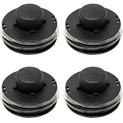 Grizzly Tools Fadenspule Trimmerspule passend für den Akku Rasentrimmer CT2000 Sense Freischneider Akku Trimmer Rasen Kantenschneider (4 Stück) Grizzly Tools Fadenspule Trimmerspule passend für den Akku Rasentrimmer CT2000 Sense Freischneider Akku Trimmer Rasen Kantenschneider (4 Stück)
