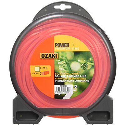 Ozaki GREENSTAR 14020 Agenda Nylonband, quadratisch, 4,5 mm, schwarz Ozaki GREENSTAR 14020 Agenda Nylonband, quadratisch, 4,5 mm, schwarz