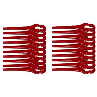 Grizzly Tools 20 Ersatz Kunststoffmesser, Zubehör Akku Rasentrimmer CT 1800 Li Grizzly Tools 20 Ersatz Kunststoffmesser, Zubehör Akku Rasentrimmer CT 1800 Li