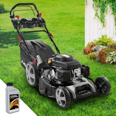 BRAST Benzin Rasenmäher mit Antrieb 5,2kW (7PS) 55cm Schnittbreite viele Modelle TÜV 30-80mm Schnitthöhe 60L Fangkorb 4 Takt OHV Motor Stahlgehäuse BRAST Benzin Rasenmäher mit Antrieb 5,2kW (7PS) 55cm Schnittbreite viele Modelle TÜV 30-80mm Schnitthöhe 60L Fangkorb 4 Takt OHV Motor Stahlgehäuse