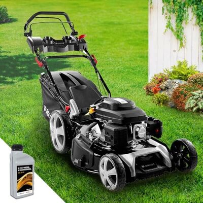 BRAST Benzin Rasenmäher mit Antrieb 5,2kW (7PS) 55cm Schnittbreite viele Modelle TÜV 30-80mm Schnitthöhe 60L Fangkorb 4 Takt OHV Motor Stahlgehäuse BRAST Benzin Rasenmäher mit Antrieb 5,2kW (7PS) 55cm Schnittbreite viele Modelle TÜV 30-80mm Schnitthöhe 60L Fangkorb 4 Takt OHV Motor Stahlgehäuse