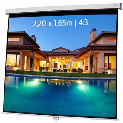 Kimex 220 mA 4/3 Ecran Handbuch de 165 x 220 cm Kimex 220 mA 4/3 Ecran Handbuch de 165 x 220 cm