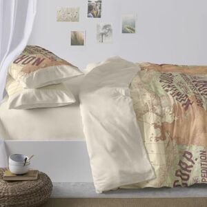 Blanco Bettbezüge, Baumwolle, 50% Polyester, Erde, Ancho de 180 Blanco Bettbezüge, Baumwolle, 50% Polyester, Erde, Ancho de 180