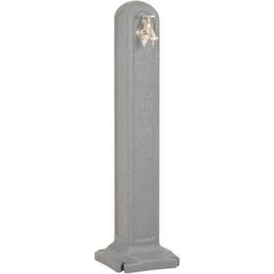 vidaXL Wasserzapfsäule mit Schlauchanschluss Wasserhahn Wassersäule Entnahmestelle Wasserzapfstelle Gartenzapfstelle Hellgrau Steinoptik vidaXL Wasserzapfsäule mit Schlauchanschluss Wasserhahn Wassersäule Entnahmestelle Wasserzapfstelle Gartenzapfstelle Hellgrau Steinoptik