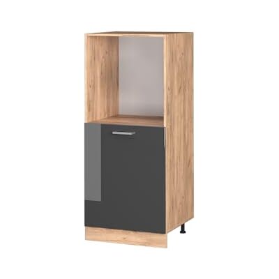 Vicco - R-Line - Antracita alto brillo - Oven Cabinet Vicco - R-Line - Antracita alto brillo - Oven Cabinet