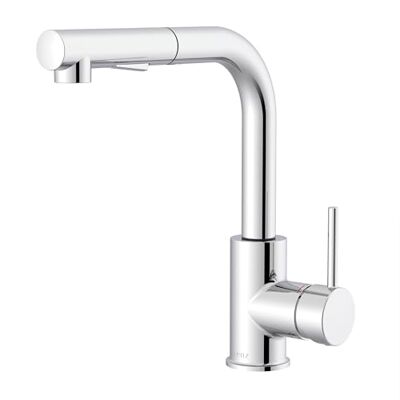 Lenz Küchenarmatur OLINA FLEX in Chrom – Herausziehbare Geschirrbrause 2 Strahlarten, Kaltstart-Funktion, Pflegeleichte Oberfläche, Schnellbefestigung, Nickelfreie Wasserwege, 46071102 Lenz Küchenarmatur OLINA FLEX in Chrom – Herausziehbare Geschirrbrause 2 Strahlarten, Kaltstart-Funktion, Pflegeleichte Oberfläche, Schnellbefestigung, Nickelfreie Wasserwege, 46071102