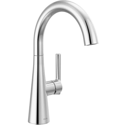DELTA 14882LF Wasserhahn, Chrom, Bar-Spüle, Einloch-Wasserhahn, Nassarmatur, für Barspüle, Chrom DELTA 14882LF Wasserhahn, Chrom, Bar-Spüle, Einloch-Wasserhahn, Nassarmatur, für Barspüle, Chrom