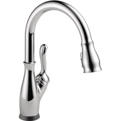 DELTA Leland Touch Küchenarmatur Chrom mit herausziehbarem Sprayer, Touch2O Technologie, MagnaTite Docking, ShieldSpray, Diamond Dichtungstechnologie, Touch-Clean Sprühlöcher, Modell 9178T-DST DELTA Leland Touch Küchenarmatur Chrom mit herausziehbarem Sprayer, Touch2O Technologie, MagnaTite Docking, ShieldSpray, Diamond Dichtungstechnologie, Touch-Clean Sprühlöcher, Modell 9178T-DST