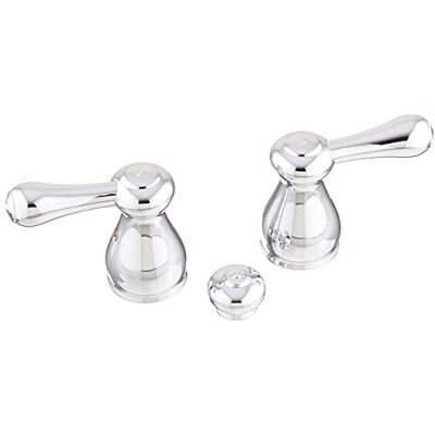 DELTA Faucet H278 Leland, Two Metal Lever Handle Kit, Chrome by FAUCET DELTA Faucet H278 Leland, Two Metal Lever Handle Kit, Chrome by FAUCET