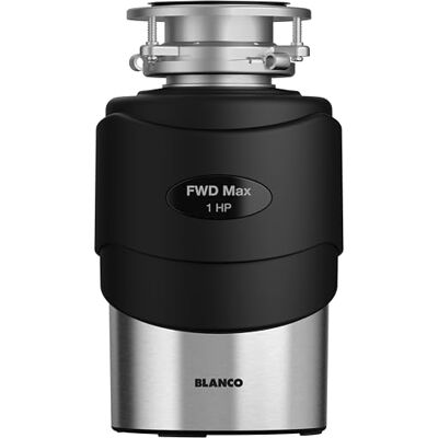 Blanco FWD Max Küchenabfallzerkleinerer 1 PS Abfallentsorger für Spüle in der Küche Müllzerkleinerer für Entsorgung von Speisereste und Lebensmittelabfälle 1200 ml Kapazität Ø 20,3 cm Blanco FWD Max Küchenabfallzerkleinerer 1 PS Abfallentsorger für Spüle in der Küche Müllzerkleinerer für Entsorgung von Speisereste und Lebensmittelabfälle 1200 ml Kapazität Ø 20,3 cm
