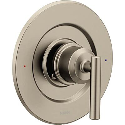 Moen T2901BN Gibson Posi-Temp Druckausgleichende moderne Ventilverkleidung, Ventil erforderlich, Nickel gebürstet Moen T2901BN Gibson Posi-Temp Druckausgleichende moderne Ventilverkleidung, Ventil erforderlich, Nickel gebürstet
