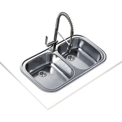 Teka Doppelspülbecken 11107028 STYLO 2C Edelstahl Teka Doppelspülbecken 11107028 STYLO 2C Edelstahl