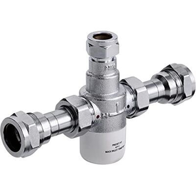 Bristan MT503CP TMV3 Thermostatmischventil, 15 mm Bristan MT503CP TMV3 Thermostatmischventil, 15 mm
