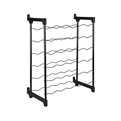 Metaltex Barbera 383650 Weinregal für 50 Flaschen, schwarz Metaltex Barbera 383650 Weinregal für 50 Flaschen, schwarz