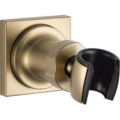 DELTA Wasserhahn u4010-cz-pk quadratisch Wandhalterung, champagner bronze DELTA Wasserhahn u4010-cz-pk quadratisch Wandhalterung, champagner bronze