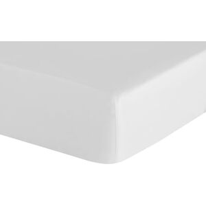 Eurofirany Spannbettlaken 160x200 Bettlaken Basic aus Baumwolle, Spannbetttuch mit Gummizug, Widerstandsfähig für Dicke Matratzen 30 cm Tiefe Tasche Viele Farben, Weiß Eurofirany Spannbettlaken 160x200 Bettlaken Basic aus Baumwolle, Spannbetttuch mit Gummizug, Widerstandsfähig für Dicke Matratzen 30 cm Tiefe Tasche Viele Farben, Weiß