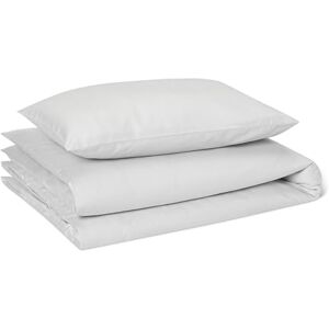 Amazon Kinderbettwäsche 100x135 2teilig 100% Bio Baumwolle Wendbar, Bettdeckenbezug 100x135 cm & Kissenbezug 40x60 cm, für Baby, Hellgrau Amazon Kinderbettwäsche 100x135 2teilig 100% Bio Baumwolle Wendbar, Bettdeckenbezug 100x135 cm & Kissenbezug 40x60 cm, für Baby, Hellgrau