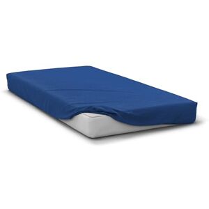 HOME LINGE PASSION Spannbettlaken, 90 x 190 + 30 cm, Haube, Blau HOME LINGE PASSION Spannbettlaken, 90 x 190 + 30 cm, Haube, Blau