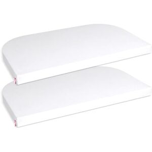 babybay Jersey Spannbetttuch Doppelpack passend für Modell Maxi, Midi, Boxspring, Comfort und Comfort Plus, weiß babybay Jersey Spannbetttuch Doppelpack passend für Modell Maxi, Midi, Boxspring, Comfort und Comfort Plus, weiß
