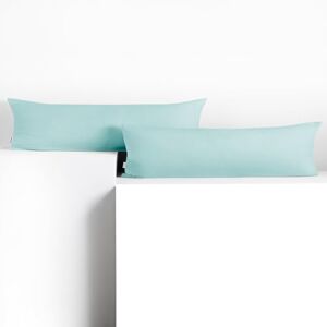 DecoKing 2 x Kissenbezüge 20 x 145 cm Jersey Baumwolle Reißverschluss Hellblau - Kissenbezüge DecoKing 2 x Kissenbezüge 20 x 145 cm Jersey Baumwolle Reißverschluss Hellblau - Kissenbezüge