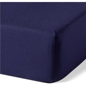 Amazon Spannbettlaken aus 100% Bio Baumwolle, 180 x 200 cm, Marineblau Amazon Spannbettlaken aus 100% Bio Baumwolle, 180 x 200 cm, Marineblau