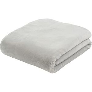 Gözze Premium Cashmere-Feeling Wohn- und Kuscheldecke, 500 g/m², 220 x 240 cm Silber Gözze Premium Cashmere-Feeling Wohn- und Kuscheldecke, 500 g/m², 220 x 240 cm Silber