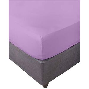 Miracle Home . Weiches und bequemes elastisches Spannbetttuch, 50% Baumwolle 50% Polyester, Malve. 105 x 200 Miracle Home . Weiches und bequemes elastisches Spannbetttuch, 50% Baumwolle 50% Polyester, Malve. 105 x 200