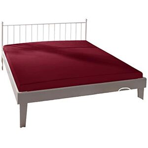 Bassetti Spannbettlaken Uni Bordeaux 63/550 aus Baumwolle und Elasthan in der Farbe Bordeaux, Maße: 140cm x 200cm, 160cm x 220cm, 9222232 Bassetti Spannbettlaken Uni Bordeaux 63/550 aus Baumwolle und Elasthan in der Farbe Bordeaux, Maße: 140cm x 200cm, 160cm x 220cm, 9222232