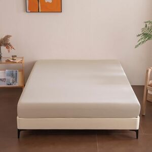 Sonive Spannbettlaken 160x200cm 100% Polyester Spannbetttuch Bettlaken, Matratzenhöhe bis 30 cm für Dicke Matratzen, Weich, Atmungsaktiv & Hautfreundlich Beige Sonive Spannbettlaken 160x200cm 100% Polyester Spannbetttuch Bettlaken, Matratzenhöhe bis 30 cm für Dicke Matratzen, Weich, Atmungsaktiv & Hautfreundlich Beige