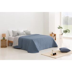 Todocama Feine Tagesdecke mit Stern-Design, für Frühling, Sommer, Herbst und Winter, 100% Mikrofaser, extra weich, Mehrzweck-Bettüberwurf, 80/90-180 x 260 cm, Blaugrau Todocama Feine Tagesdecke mit Stern-Design, für Frühling, Sommer, Herbst und Winter, 100% Mikrofaser, extra weich, Mehrzweck-Bettüberwurf, 80/90-180 x 260 cm, Blaugrau
