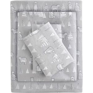 Sleep Philosophy True North by Kuscheliges Flanell-Bettwäsche-Set, 100% Baumwolle, Motiv: Tiere, Sterne, niedlich, ultraweich, für kaltes Wetter, Kingsize, Bär, 4-teilig Sleep Philosophy True North by Kuscheliges Flanell-Bettwäsche-Set, 100% Baumwolle, Motiv: Tiere, Sterne, niedlich, ultraweich, für kaltes Wetter, Kingsize, Bär, 4-teilig