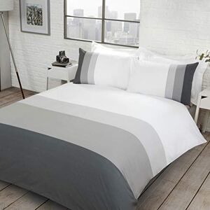 Sleepdown Modell Wendbares Graues Bettwäsche-Set - Bettwäsche Sleepdown Modell Wendbares Graues Bettwäsche-Set - Bettwäsche