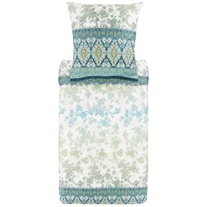 Bassetti AGRIGENTO Bettwäsche + 1 Kissenhülle aus 100% Baumwollsatin in der Farbe Olivgrün V1, Maße: 155x220 + 1 K 80x80 cm 9325850 Bassetti AGRIGENTO Bettwäsche + 1 Kissenhülle aus 100% Baumwollsatin in der Farbe Olivgrün V1, Maße: 155x220 + 1 K 80x80 cm 9325850